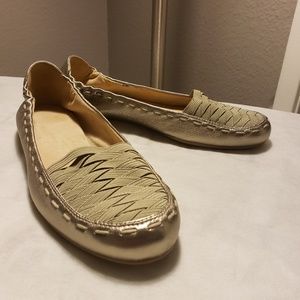 Stuart Weitzman loafers.